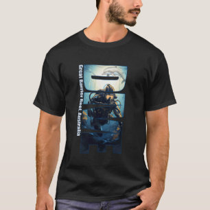 T-shirt Plongée Grande Barrière de corail plongée en scaph