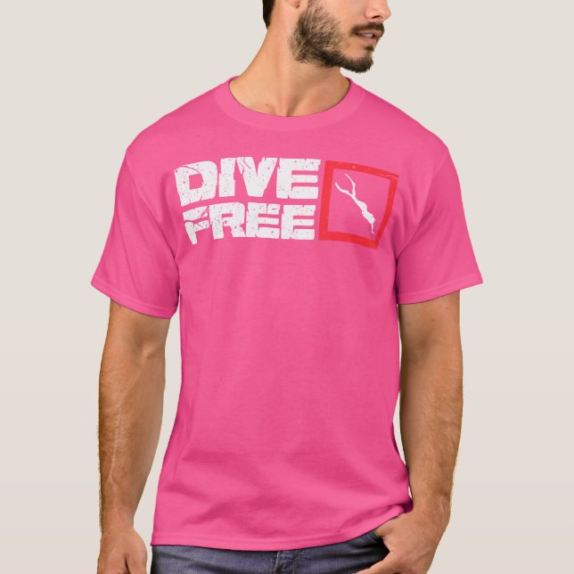 T-shirt Plongée libre - Funny Ocean Diving Expert Plongée  (Devant)