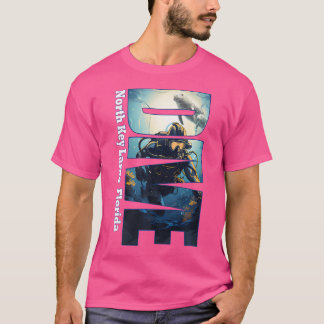 T-shirt Plongée North Key Largo Floride Plongée sous-marin
