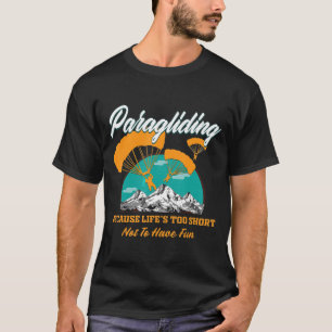 T-shirt Plongée-Parapente Parce Que Les Vies Ne Sont Pas T