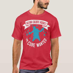 T-shirt Plongée Plongée Addict Sans Cure Recherché