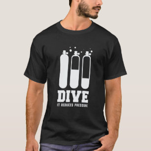 T-shirt Plongée Plongeur Plongée en Scaphandre Snorkeling