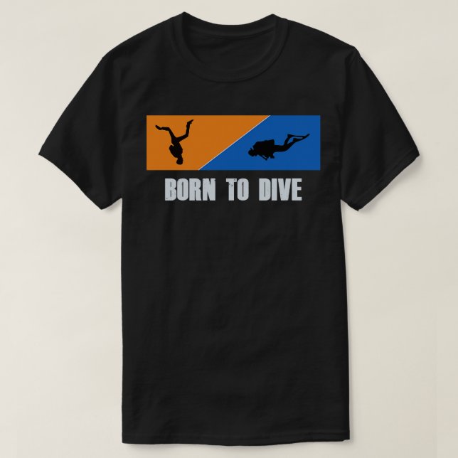 T-shirt Plongée Skydive Skydive extrême Sport 1 (Design devant)
