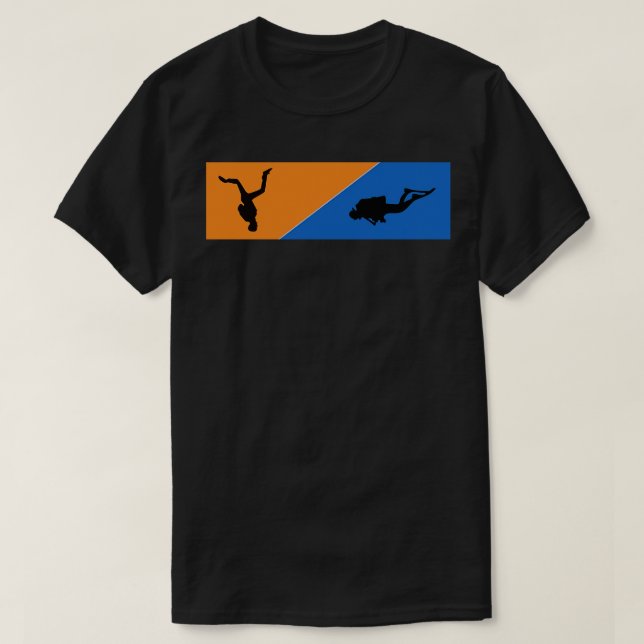 T-shirt Plongée Skydive Skydive extrême Sport 2 (Design devant)