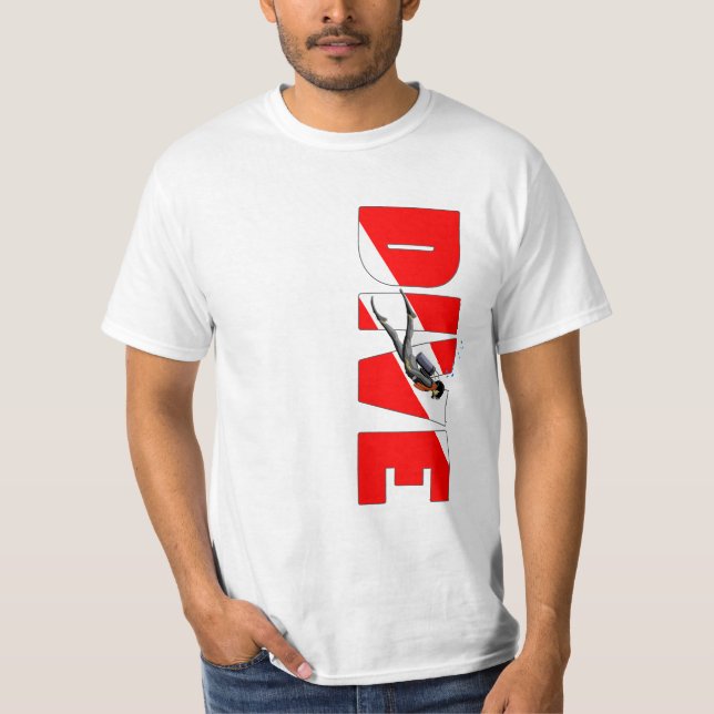 T-shirt Plongée sous-marine (Devant)