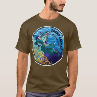 T-shirt Plongée Sous-Marine À Grand Cayman Caraïbes