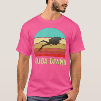 T-shirt Plongée sous-marine au coucher du soleil