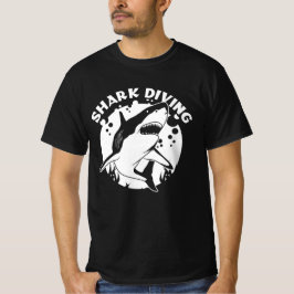 T-shirt Plongée Sous-Marine Avec Requins