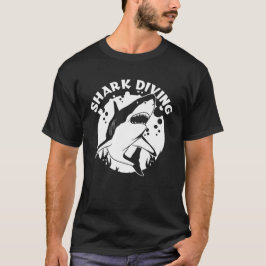 T-shirt Plongée Sous-Marine Avec Requins