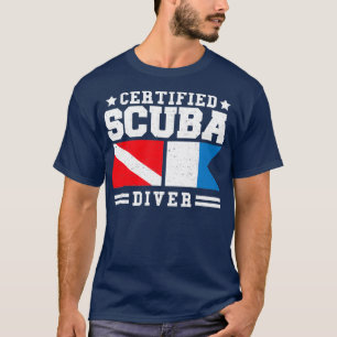 T-shirt Plongée sous-marine certifiée 1