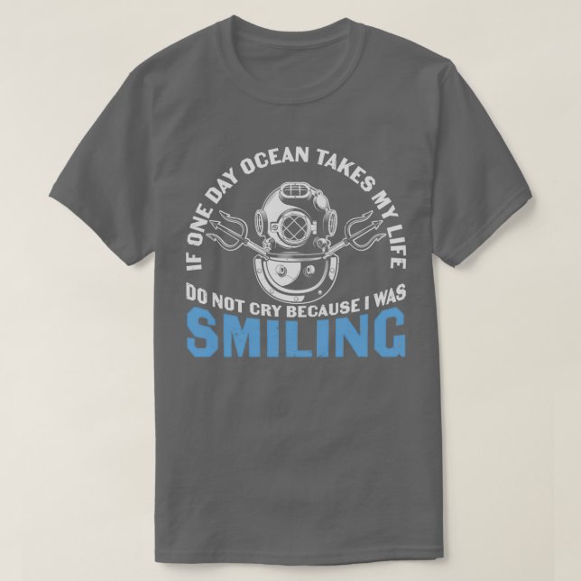 T-shirt Plongée sous-marine Citation Plongée sous-marine J (Design devant)