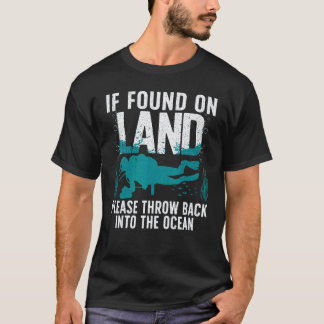 T-shirt Plongée sous-marine cool pour hommes femmes océan