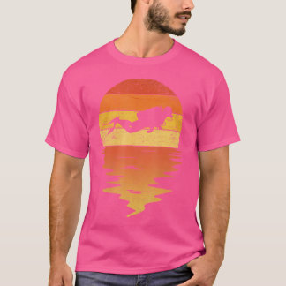T-shirt Plongée sous-marine coucher de soleil Les années 7