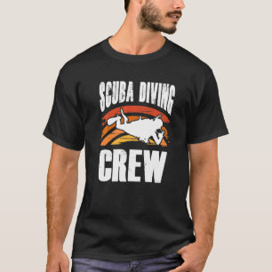 T-shirt Plongée sous-marine Crew Plaisir Plongée plongée p