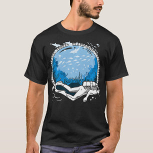 T-shirt Plongée sous-marine Entraîneur de plongée sous-mar