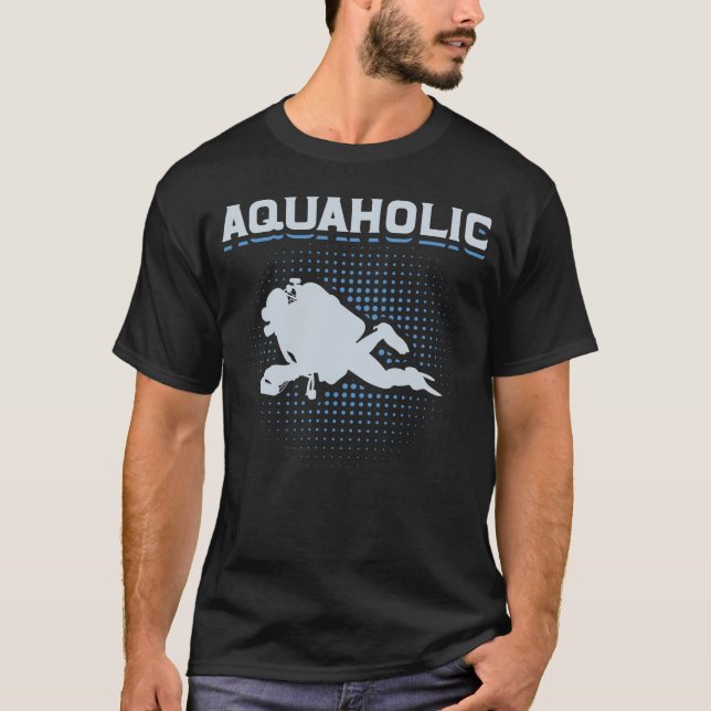 T-shirt Plongée sous-marine Funny Plongeur de plongée (Devant)