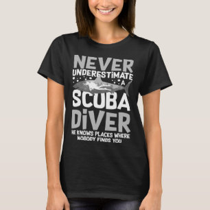 T-shirt Plongée sous-marine Plongée avec tuba Plongée sous
