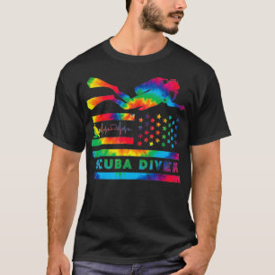 T-shirt Plongée sous-marine Plongée Plongée Diver américai