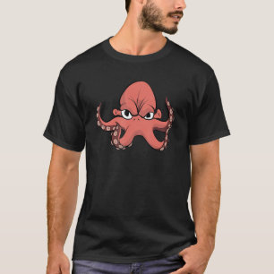 T-shirt Plongée sous-marine Poctopus d'animaux de mer