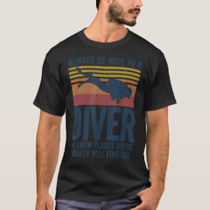 T-shirt Plongée Sous-Marine Pour Hommes Les Femmes Sont To