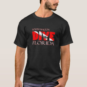 T-shirt Plongée South Walton Floride Scuba Plongée en Apné