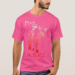 T-shirt Plongée U S V I Vacation Plongée