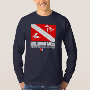 T-shirt Plongent les Great Lakes