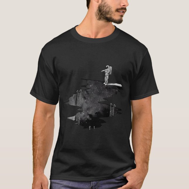 T-shirt Plongeon spatial (Devant)