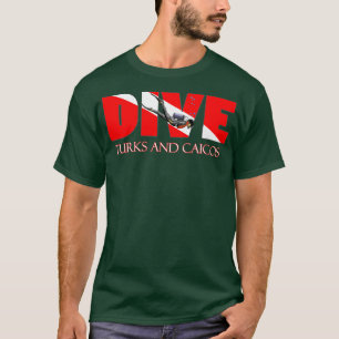 T-shirt PLONGER Turks and Caicos Plongée sous-marine Plong