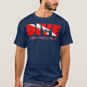 T-shirt PLONGER Turks and Caicos Plongée sous-marine Plong