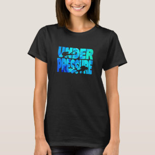 T-shirt Plongeur incroyable en eau profonde et libre avec
