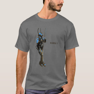 T-shirt Plongeur Vintage avec le casque de plongée Mark V