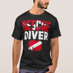 T-shirt Plongeurs Certifiés Plongeur Secouru 1