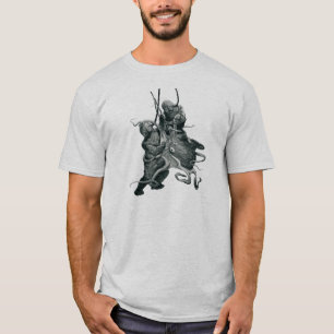 T-shirt Plongeurs vintages avec des casques de plongée et