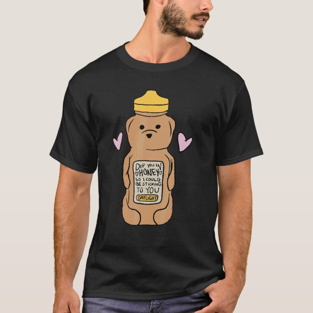 T-shirt Plongez-Vous Au Miel Pour Que Je Vous Sticole (Devant)