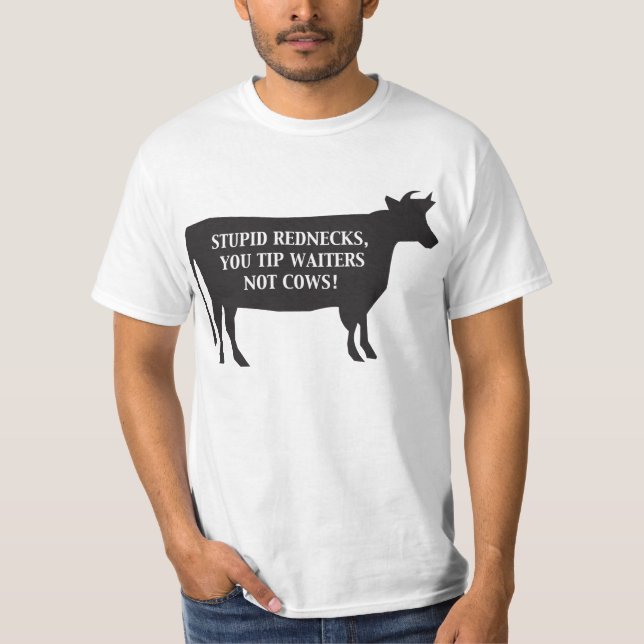 T-shirt Ploucs stupides (Devant)