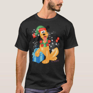 T-shirt Plug Dog Mickey Noël