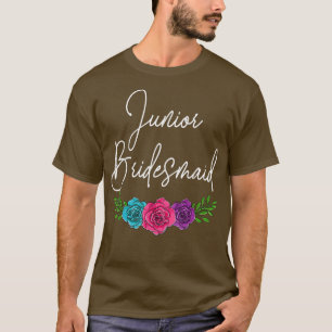 T-shirt Pluie de mariée s, Demoiselle d'honneur junior Équ