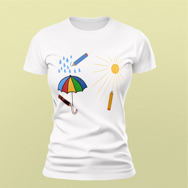 T-shirt Pluie ou éclat (Créateur téléchargé)