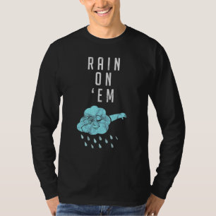 T-shirt Pluie Sur La Météorologie Em Pour Wetherman Report