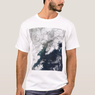 T-shirt Plume de cendres du mont Redoute, Alaska