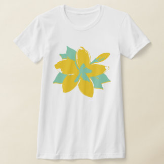 T-shirt Plumeria Tropical Éclair