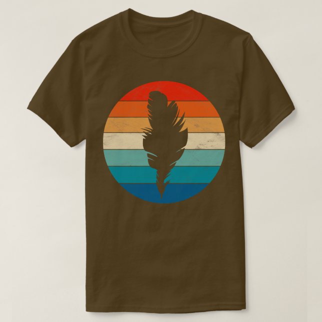 T-shirt Plumes (Design devant)