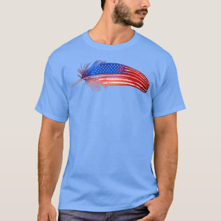 T-shirt Plumes de la Journée du drapeau des anciens combat