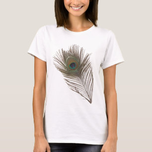 T-shirt Plumes de paon