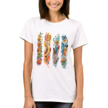 PLUMES PASTEL BOHO ET TOURNESOLS JAUNES