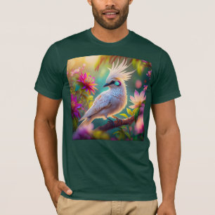 T-shirt Plumes rousses à crête juvénile Dove Imaginaire Oi