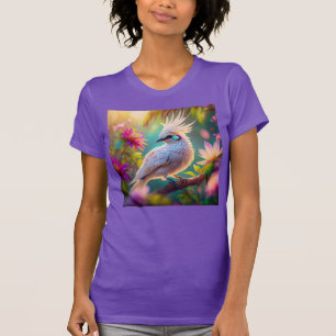 T-shirt Plumes rousses à crête juvénile Dove Imaginaire Oi