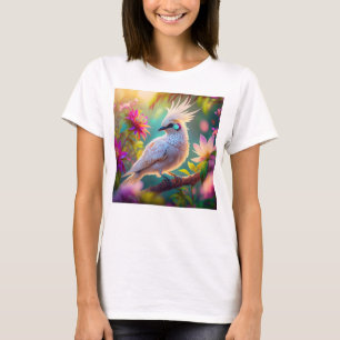 T-shirt Plumes rousses à crête juvénile Dove Imaginaire Oi