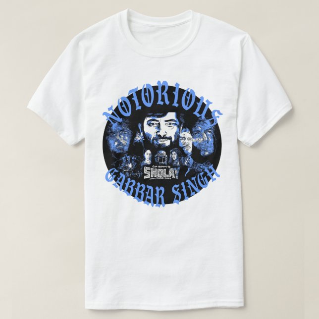 T-shirt Plus Alors Awesome Sholay (Design devant)